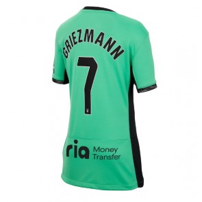 Atletico Madrid Antoine Griezmann #7 kläder Kvinnor 2023-24 Tredje Tröja Kortärmad